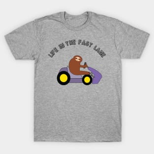 Sloth in the Fast Lane T-Shirt